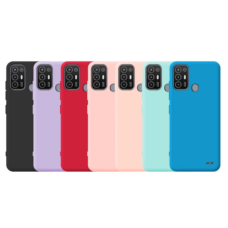 Funda Silicona Suave ZTE A52 Lite - 7 Colores