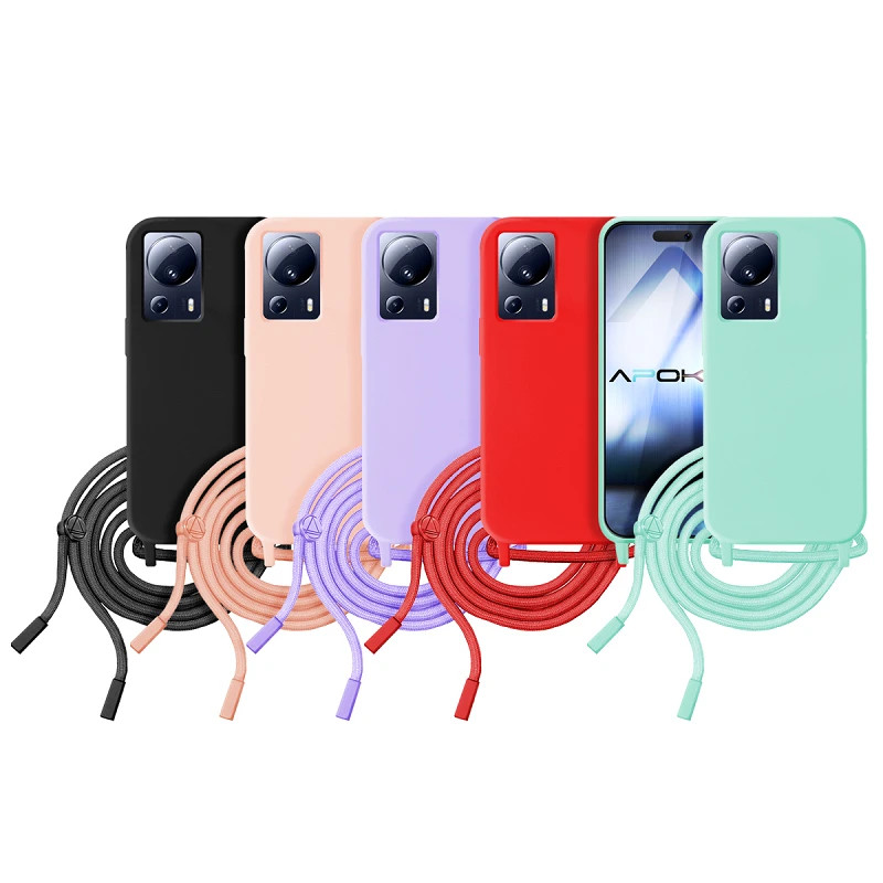 Funda suave con Cordon Xiaomi Mi 13 Lite 5-Colores