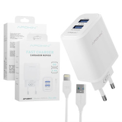 Cargador Doble USB-A 2.4 A...