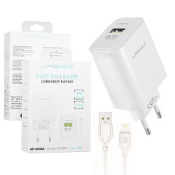 Cargador USB-A 18W/3.0A...