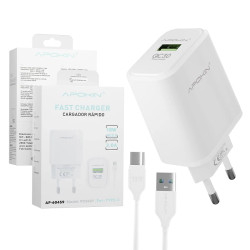 Cargador USB-A 18W/3.0A...