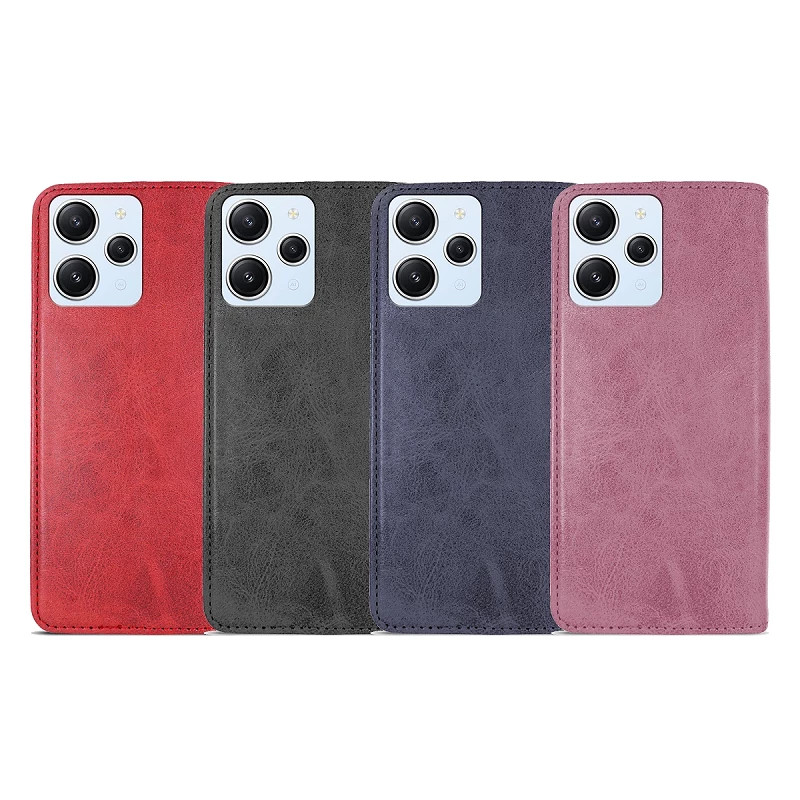 Funda Tapa con Tarjetero Xiaomi Redmi 12 Polipiel - 4 Colores