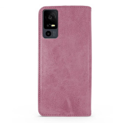 Funda Tapa con Tarjetero TCL 40R 5G Polipiel - 4 Colores