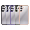 Funda Premium Antigolpe de Silicona para Samsung Galaxy A14 Borde Camara Aluminio 6 Color
