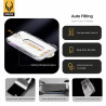 Cristal templado Auto Instalable Grade A+ iPhone XS MAX Color Negro