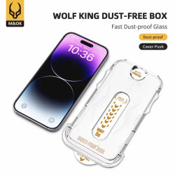 Cristal templado Auto Instalable Grade A+ iPhone XS MAX Color Negro
