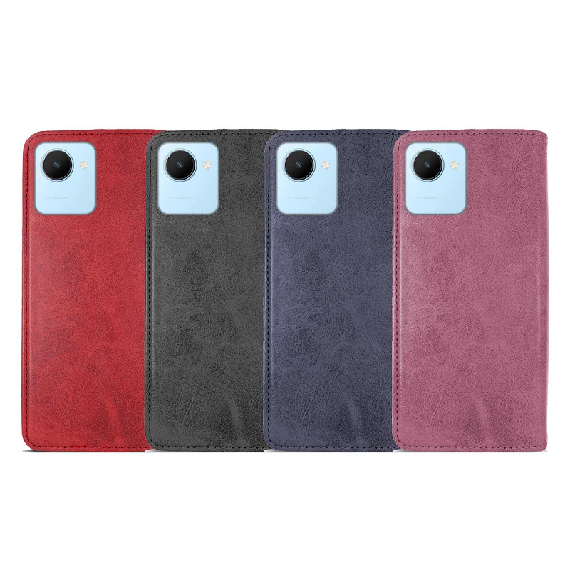 Funda Tapa con Tarjetero Realme C30 Polipiel - 4 Colores