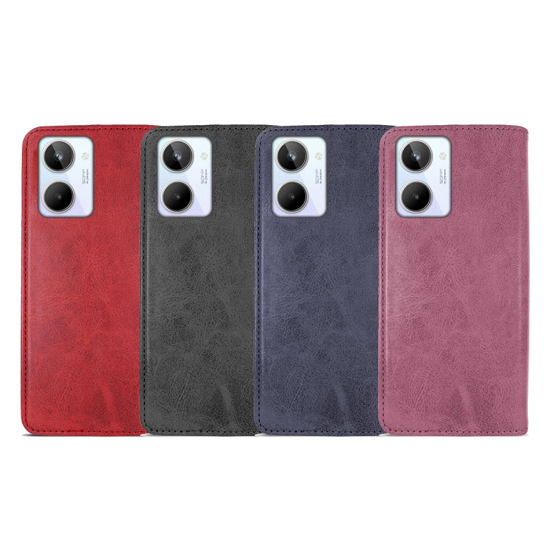 Funda Tapa con Tarjetero Realme 10 Polipiel - 4 Colores