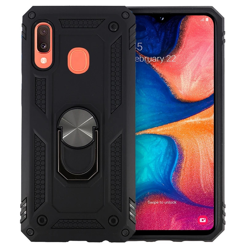 Funda Aluminio Antigolpe Realme C55 con Iman y Soporte de Anilla 360
