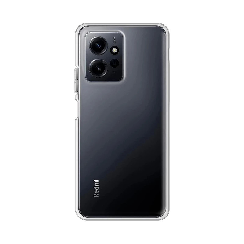 Funda Silicona Xiaomi Redmi Note 12 4G Transparente 2.0MM Extra Grosor