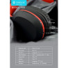 Auriculares Bluetooth Celebrat A18 Diadema 4 Colores