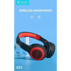 Auriculares Bluetooth Celebrat A23 Diadema 3 Colores