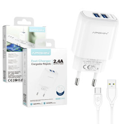 Cargador Doble USB-A 2.4 A...