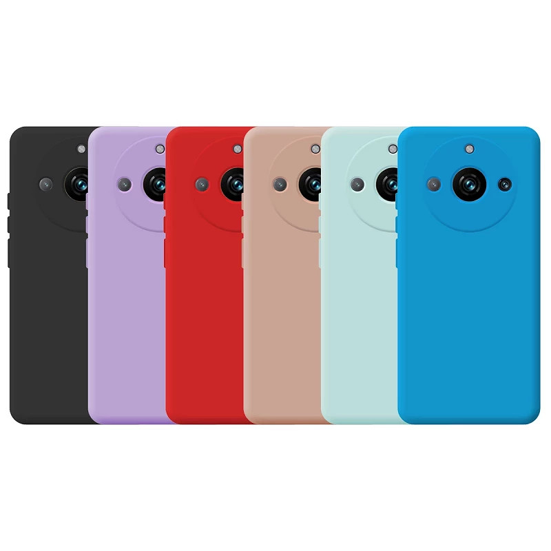 Funda Silicona Suave Realme 11 Pro/ 11 Pro Plus 7-Colores