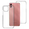 Funda Doble Samsung Galaxy A04E / A03 164 Silicona Transparente Delantera y Trasera