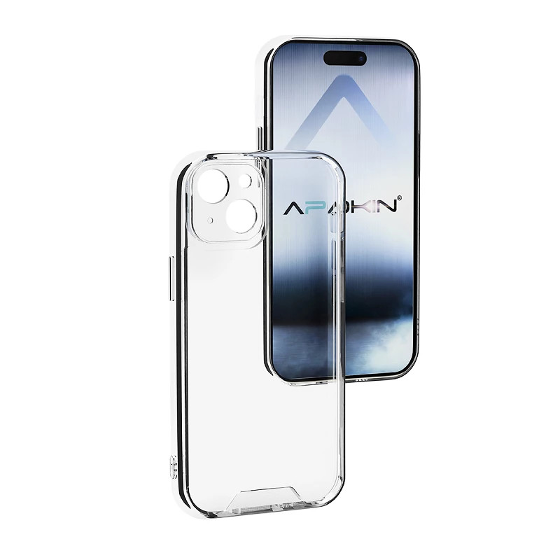 Funda Transparente Acrilico Duro iPhone 15 Plus Case Space