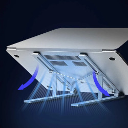 WIWU Soporte de Portátil Sobremesa Plegable Aluminio S400