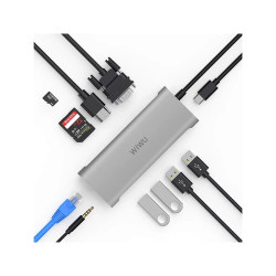 WIWU Hub Tipo-C 11en1 Multimedia Alpha 11en1