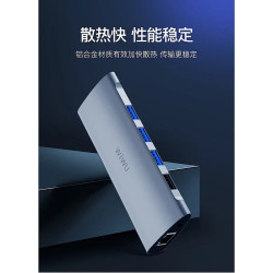 WIWU Hub Tipo-C 11en1 Multimedia Alpha 11en1