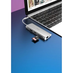 WIWU Hub Tipo-C 11en1 Multimedia Alpha 11en1