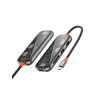 WIWU Hub Tipo-C Multimedia 5en1 Transparente CB005