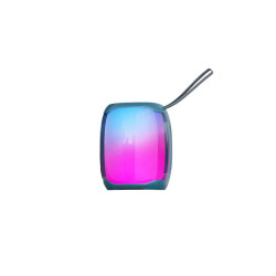 WIWU Altavoz Bluetooth Multimedia Led RGB Azul P40 Mini