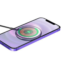 WIWU Cargador Inalambrico Magnetico Transparente M14
