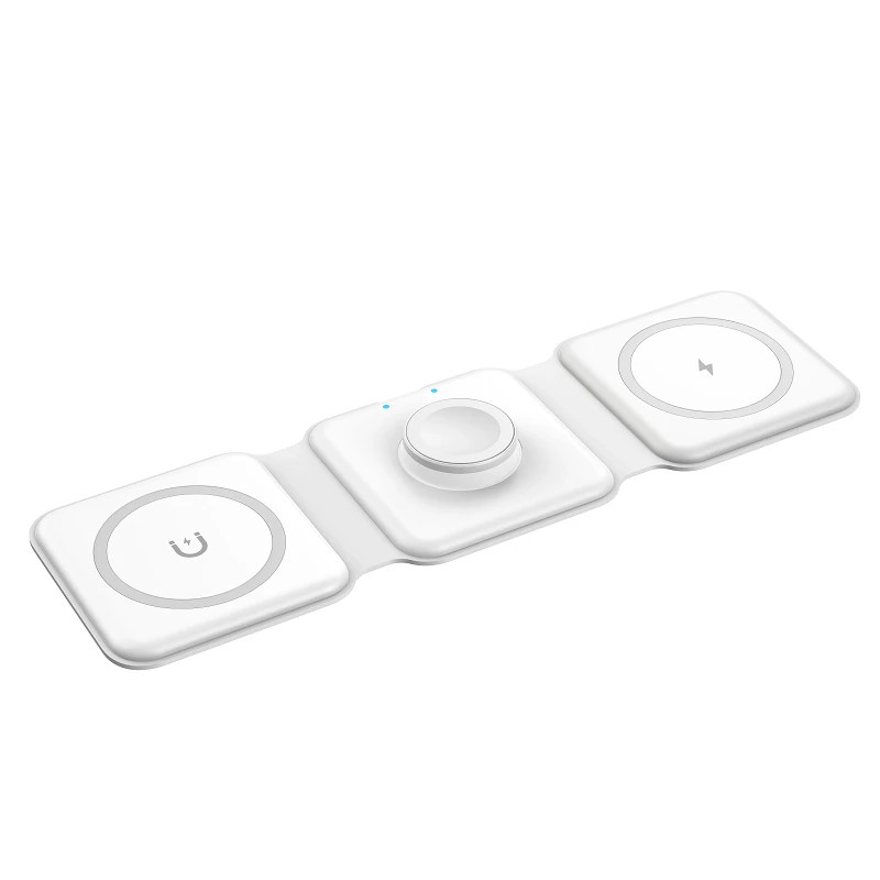 WIWU Cargador Inalambrico Plegable Blanco M6