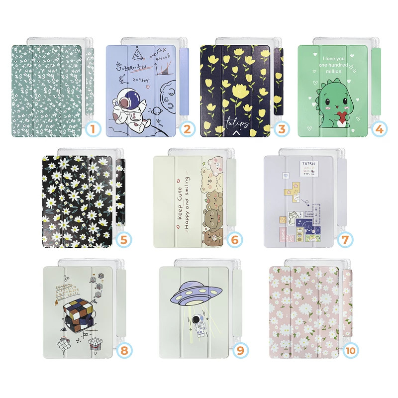 Funda Smart Cover para iPad Air 10.2/10.5 con Soporte para Lápiz de Dibujos