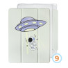 Funda Smart Cover para Samsung Galaxy Tab A7 Lite con Soporte para Lápiz de Dibujos