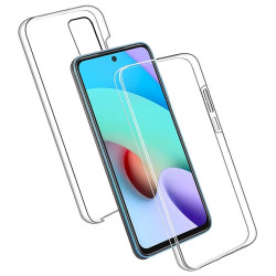 Funda Doble Xiaomi Redmi Note 12 Pro 5G Silicona Transparente Delantera y Trasera