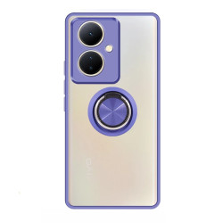Funda Gel Vivo V29 Lite Iman con soporte Smoked