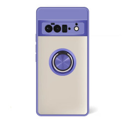 Funda Gel Google Pixel 6 Pro Iman con soporte Smoked