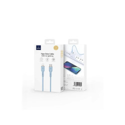 Wiwu Cable Tipo-C a Lightning YQ01 1.2M Negro