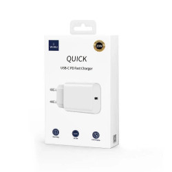 WIWU Cargador Quick PD Tipo-C 3A 20W U001 Sin Cable