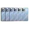 Funda Premium Antigolpe de Silicona para iPhone 15 Plus Borde Camara Aluminio 6 Color