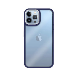 Funda Premium Antigolpe de Silicona para iPhone 15 Plus Borde Camara Aluminio 6 Color