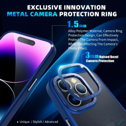 Funda Silicona Focus para iPhone 15 Pro en 4-Colores