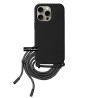 Funda suave con Cordon Iphone 15 Pro 5-Colores