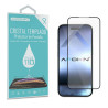 Cristal templado Full Glue 11D Premium iPhone 15 / 16 Protector de Pantalla Curvo Negro