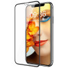 Cristal templado Full Glue 11D Premium iPhone 15 Pro Max Protector de Pantalla Curvo Negro