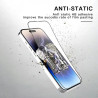 Cristal templado Mate Anti-Manchas 5D iPhone 15 Plus Color Negro