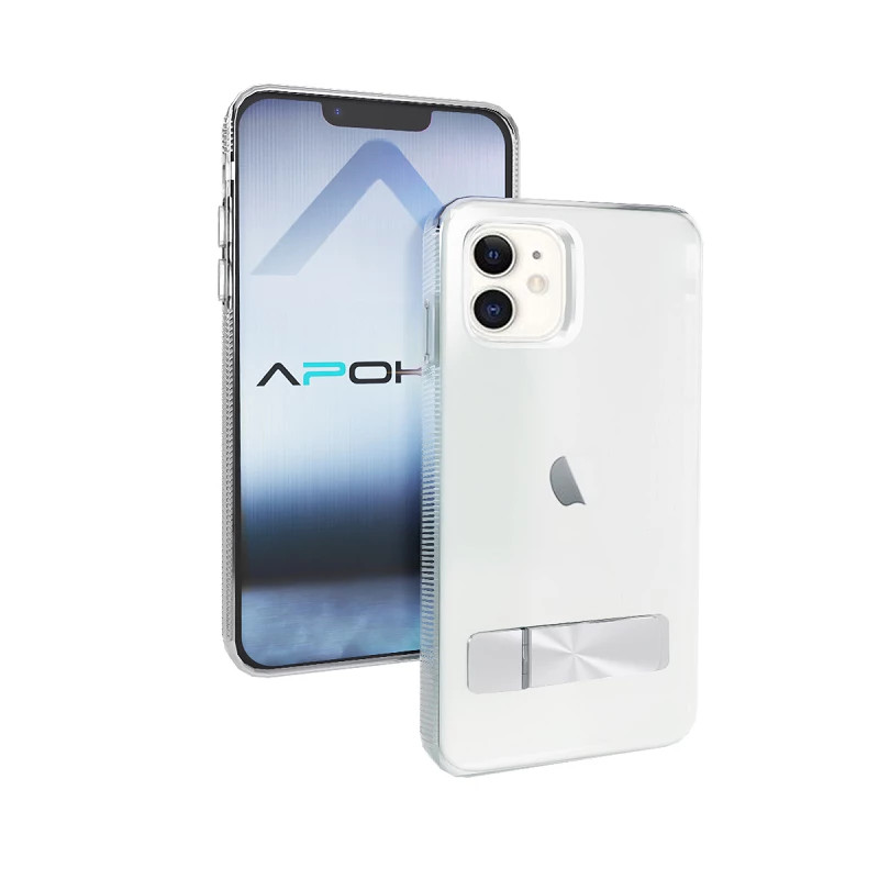 Funda transparente ABR con Soporte para iPhone 11