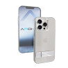 Funda transparente ABR con Soporte para iPhone 15 Pro Max