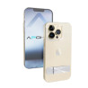 Funda transparente ABR con Soporte para iPhone 15 Pro