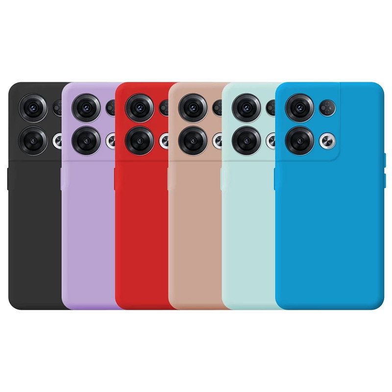 Funda Silicona Suave Oppo Reno 10 5G - 7 Colores
