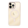 Funda Premium Transpartente Borde Color Magsafe para iPhone 15 Plus 6-Colores