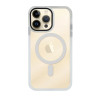 Funda Premium Transpartente Borde Color Magsafe para iPhone 15 Plus 6-Colores