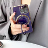 Funda Silicona Con Soporte Plegable Cromado para Xiaomi Redmi Note 11 Pro - 4 Colores