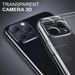 Funda Silicona iPhone 15 Plus Transparente 2.0MM Extra Grosor